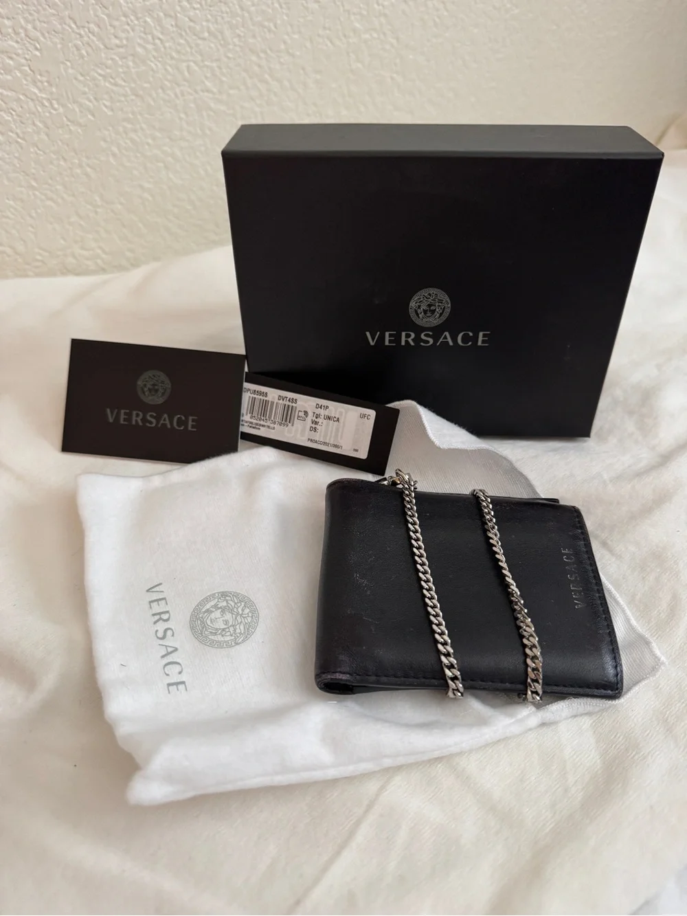 Versace authentic black